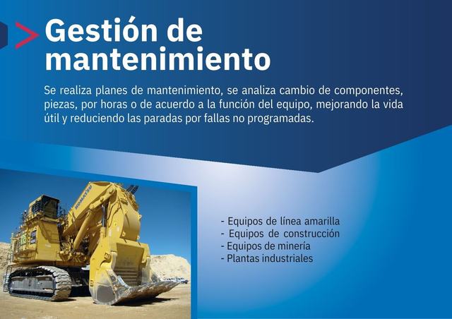 Gestión de mantenimiento de equipos